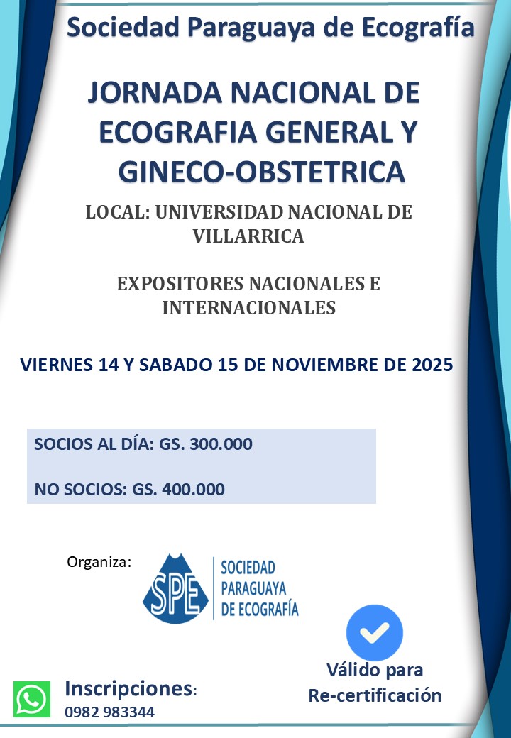 Jornada Nacional de Ecografia General Gineco-Obstetricia