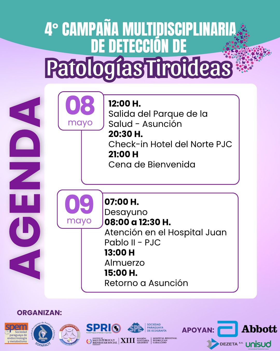 4ta Campaña Multidisciplinaria de detección de Patologías Tiroideas